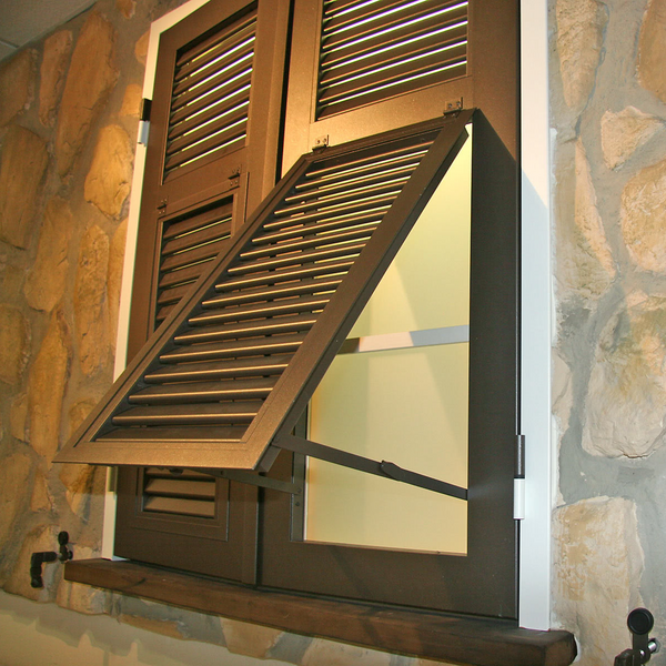 Klappladen aus Aluminium