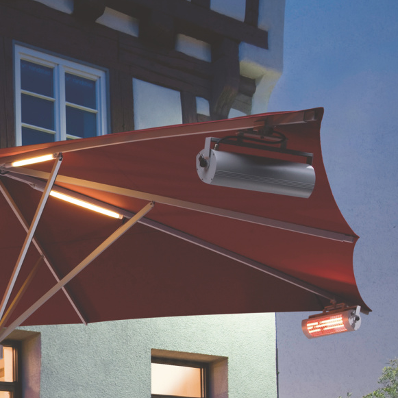 Mittelmastschirm Schattello