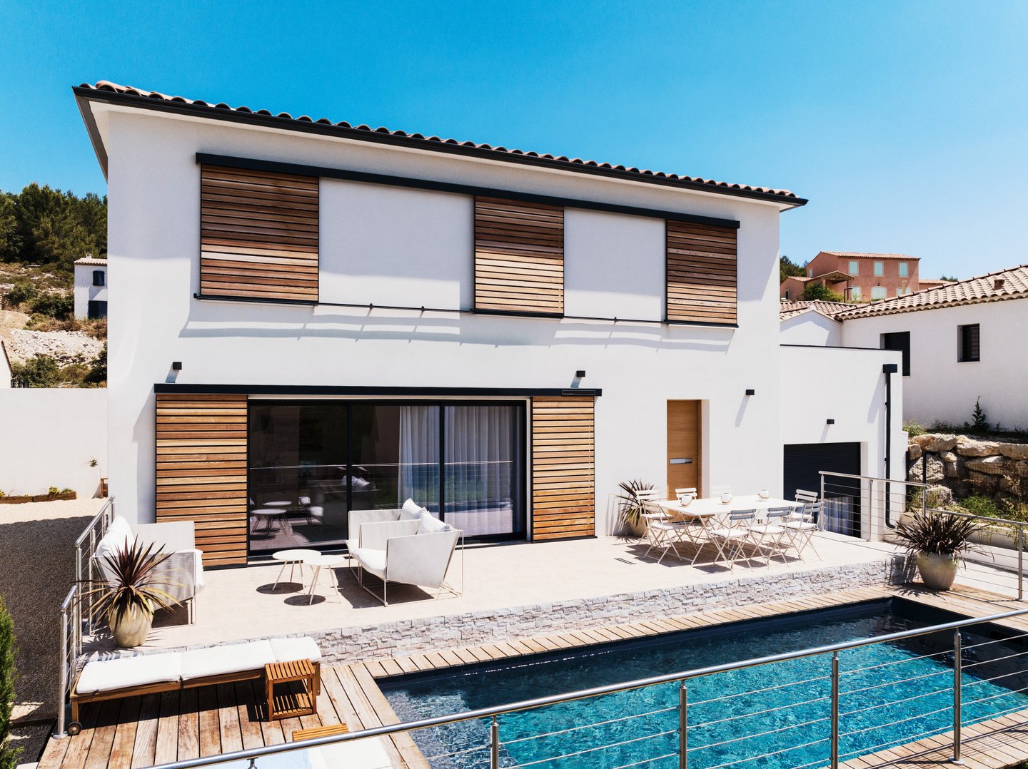 Projekt Einfamilienhaus bei Aix-en-Provence