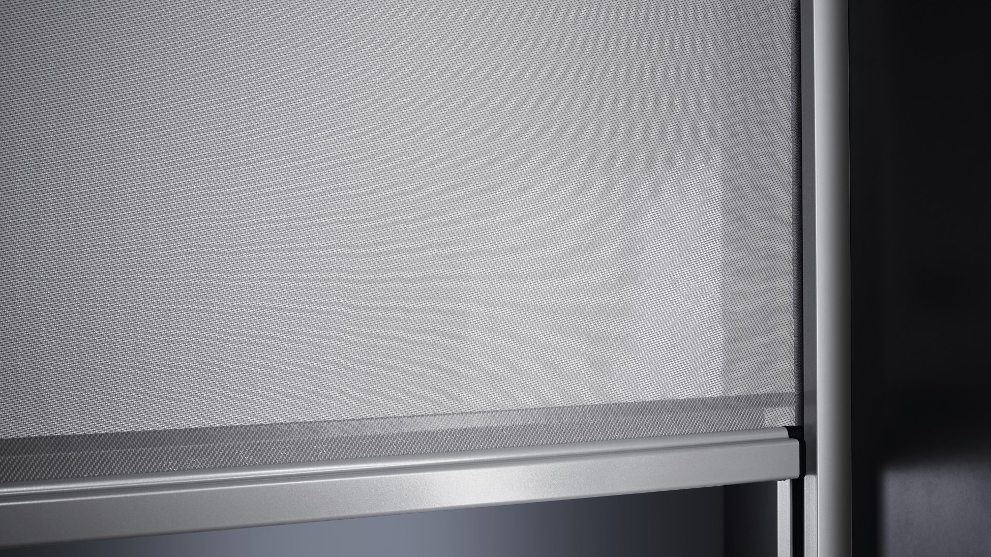 Tenda verticale in tessuto stabile al vento