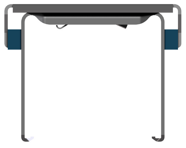 Lamellenstoren - Option Schallschutz-Rahmenbügel 2