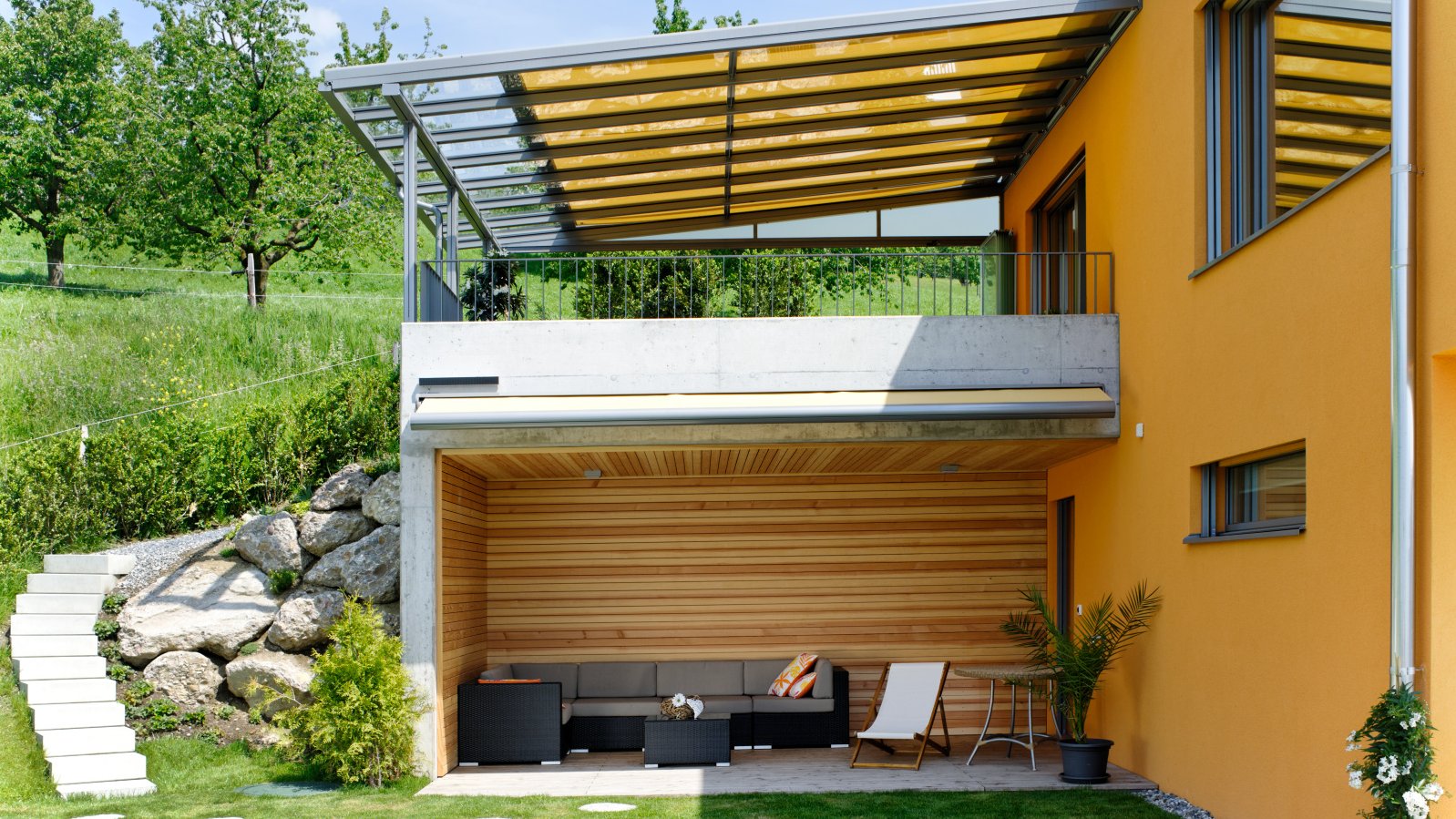 Terrassendach Nordterrasse