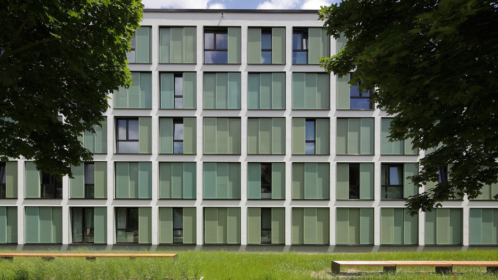 Schiebeladen aus Aluminium