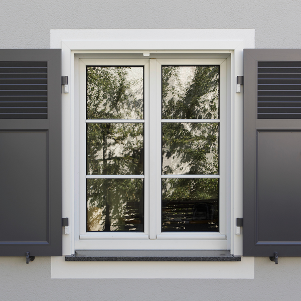 Klappladen aus Aluminium