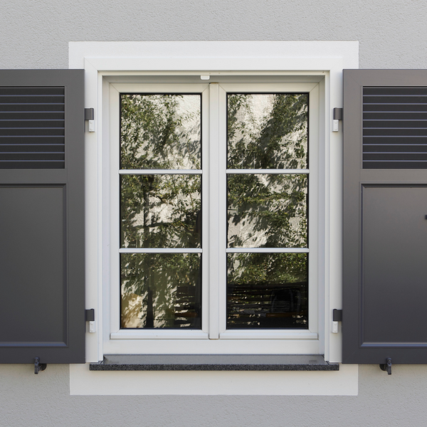 Klappladen aus Aluminium