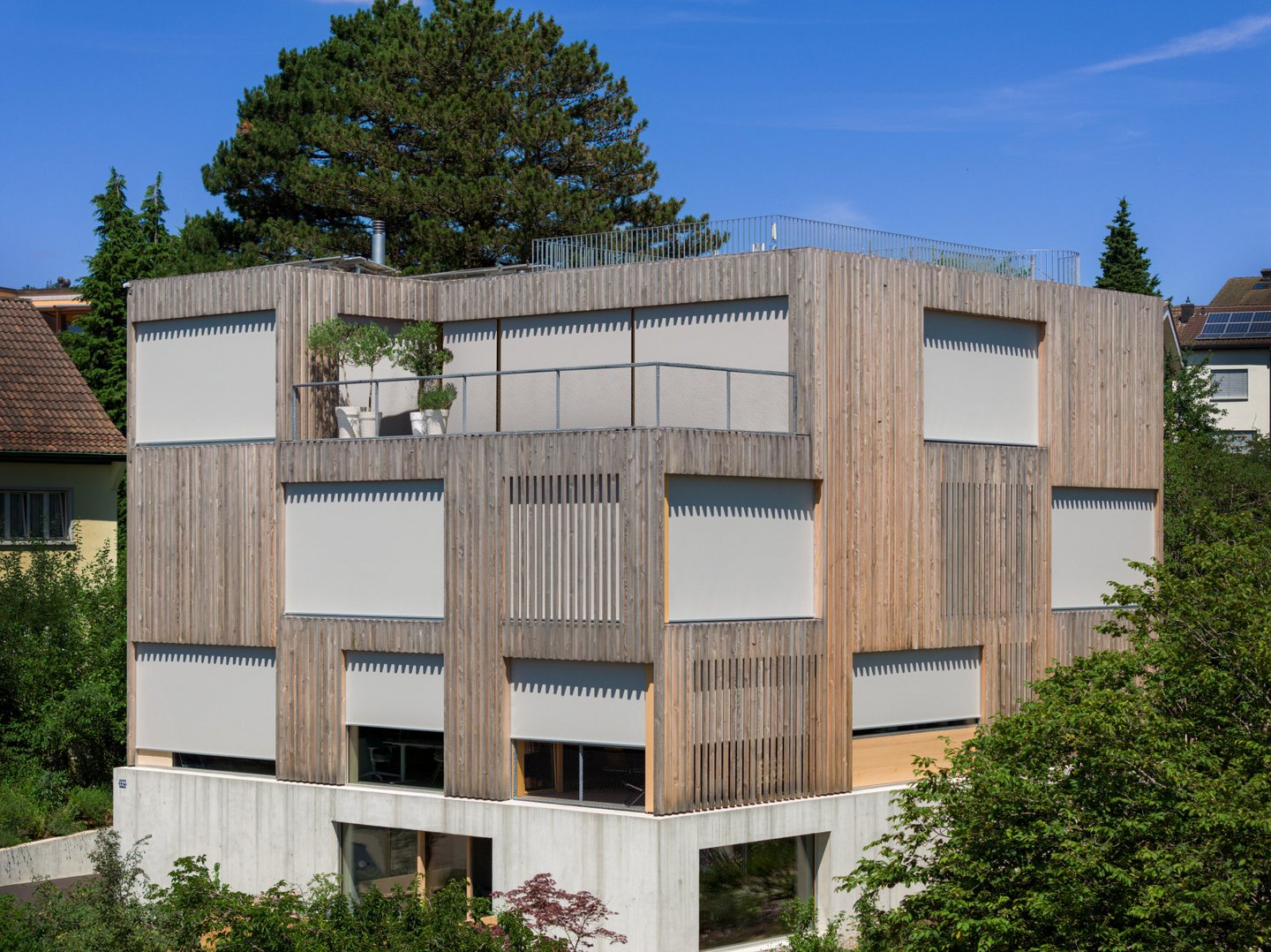 Projekt Holzhaus MFH, Zürich