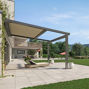 Pergola toile enroulable ZP 7
