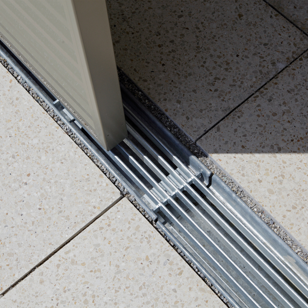 Schiebeladen aus Aluminium