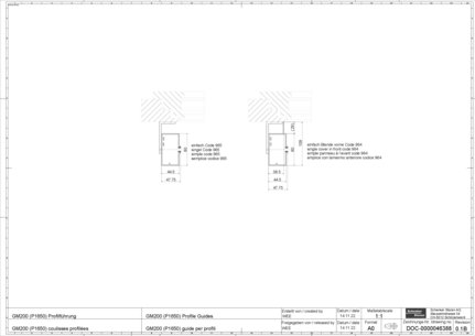 GM200 (P1650) guide per profili