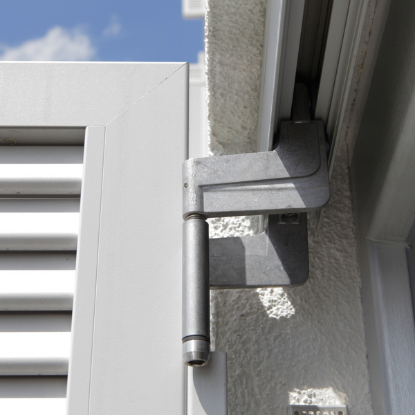 Faltschiebeladen aus Aluminium