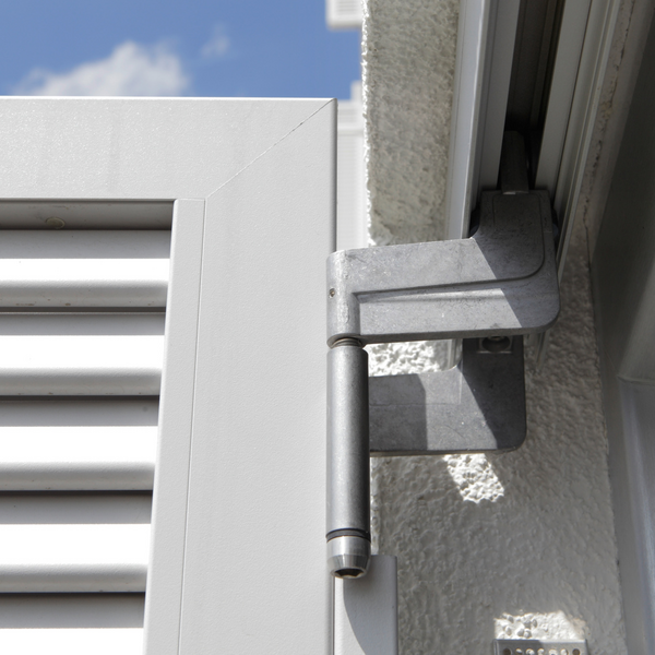 Faltschiebeladen aus Aluminium